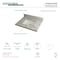 Kingston Brass 30" X 22" Marble Vanity Top W/ Square Undermount Sink, Marble KVPB3022M38SQ - alternate 2